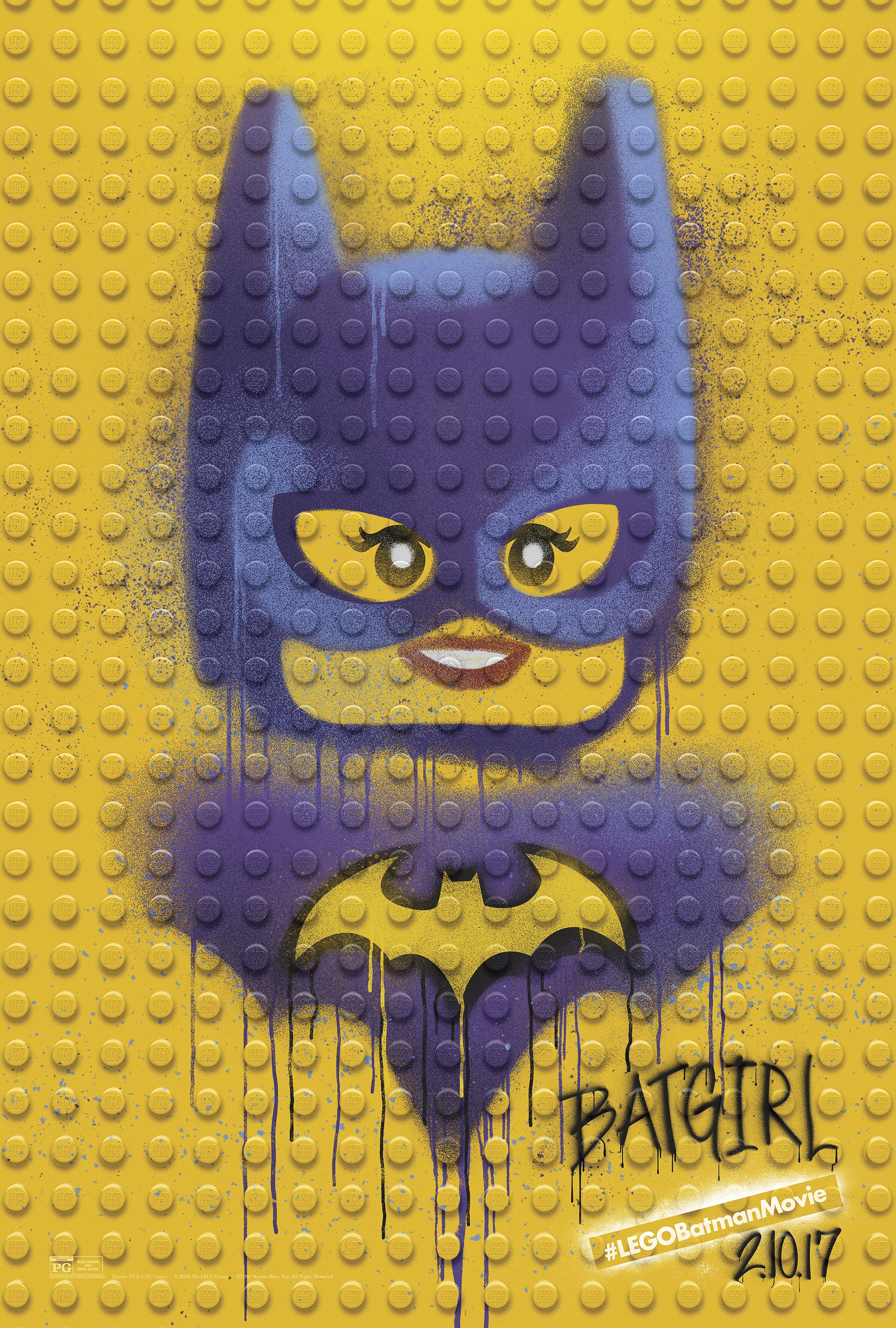 Thumbnail for The LEGO Batman Movie - Graffiti Wild Postings | Batgirl