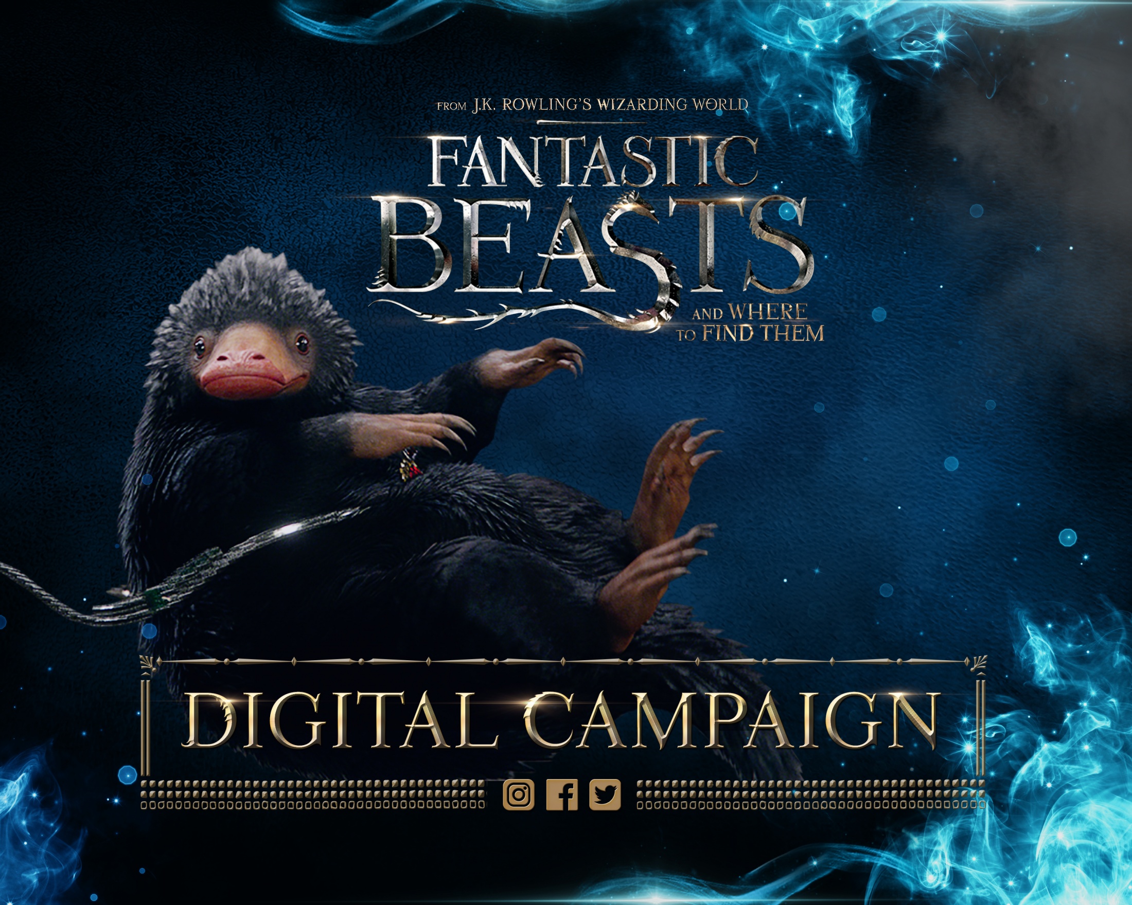 Thumbnail for Fantastic Beasts Digital Campaign