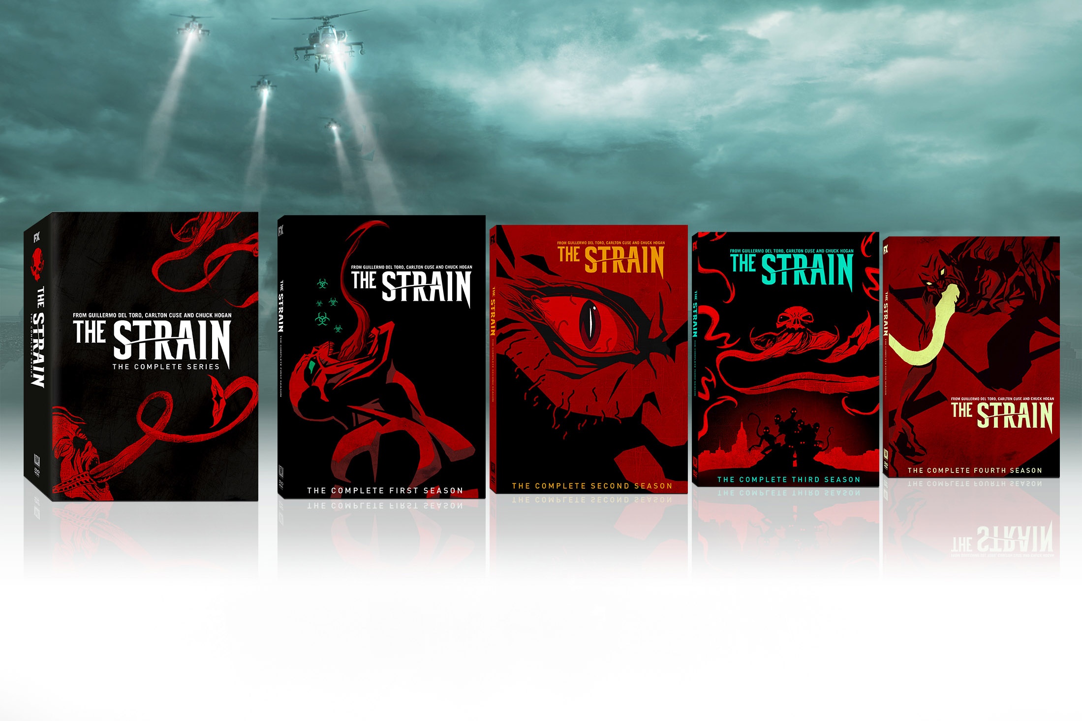 Thumbnail for The Strain Seasons 1-4 and Complete Series Comic-Con Exclusives