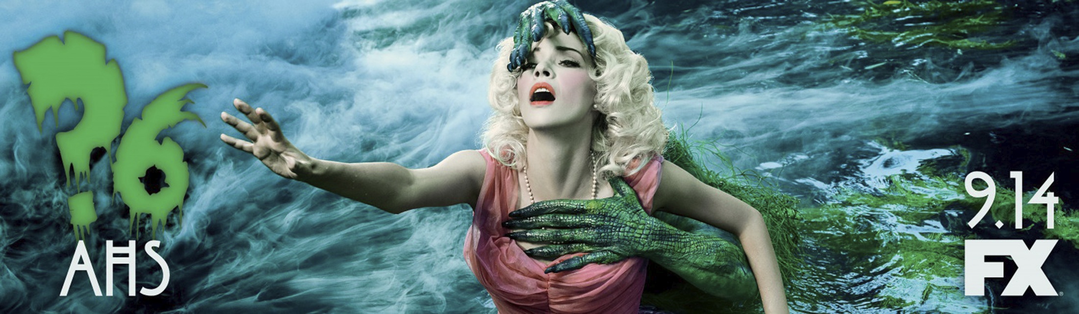Thumbnail for American Horror Story - Roanoke teaser billboard (lagoon creature)