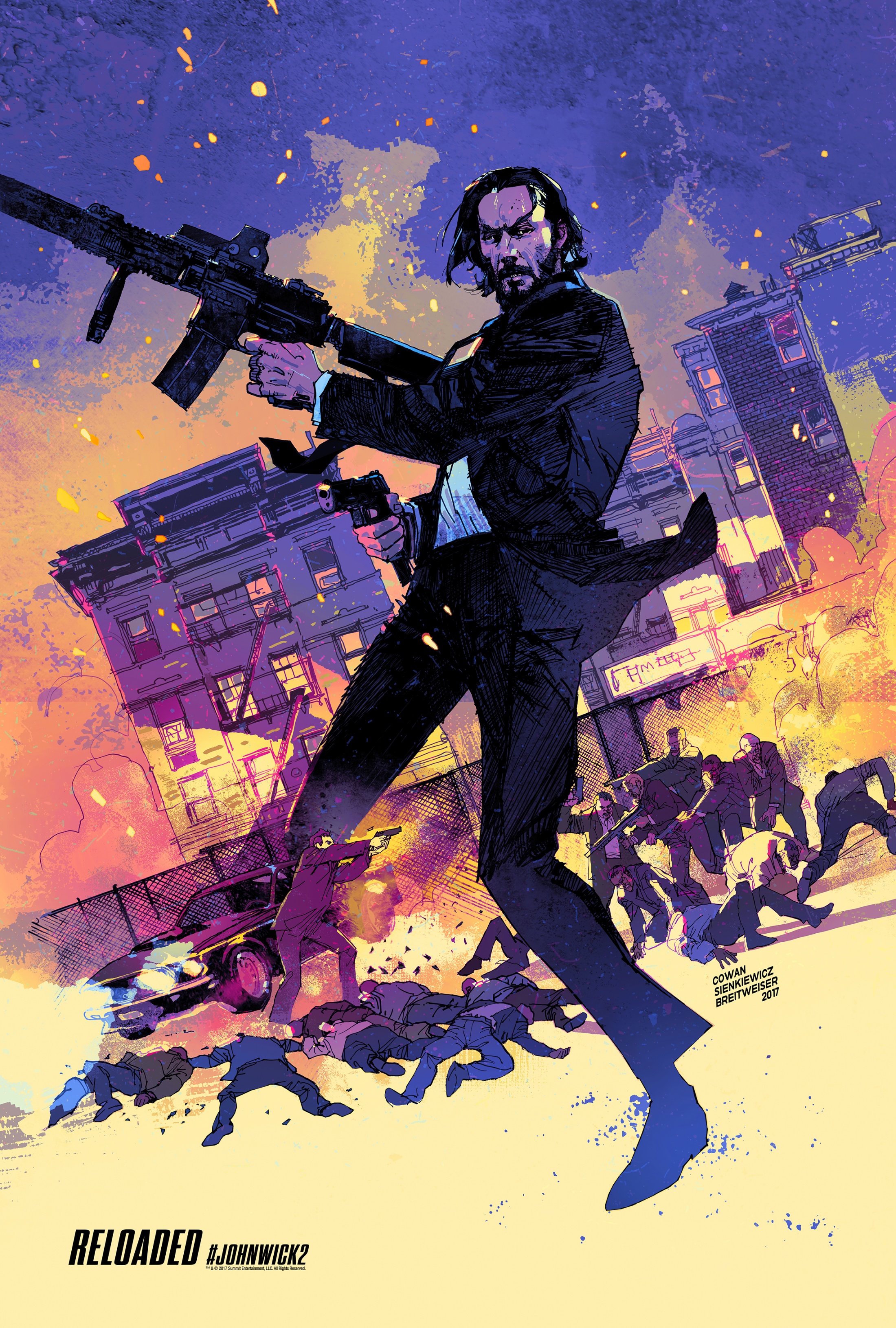 Thumbnail for Illustrated One-Sheet Campaign - DCowan