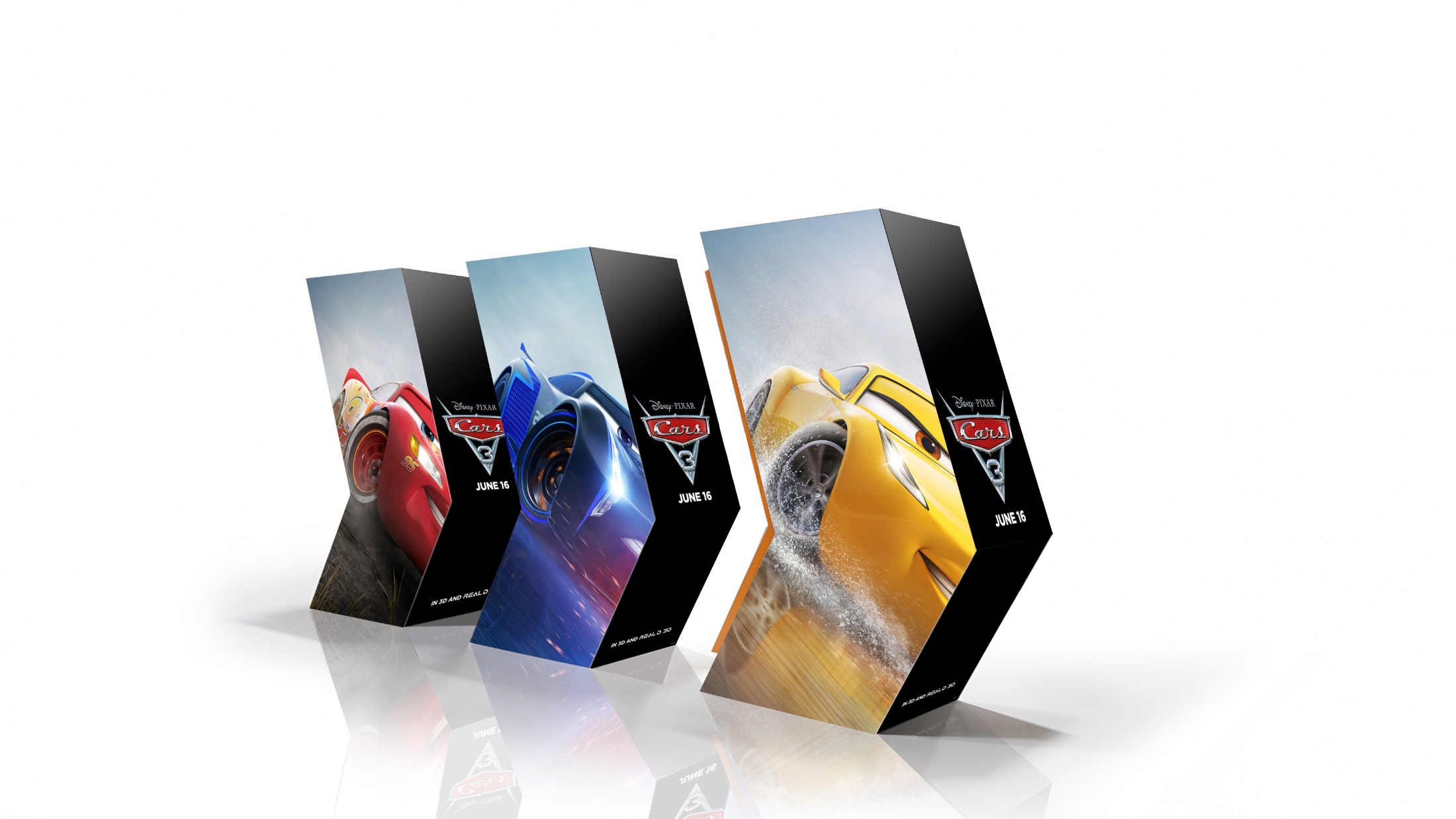 Thumbnail for Cars 3 In-Theater Standee