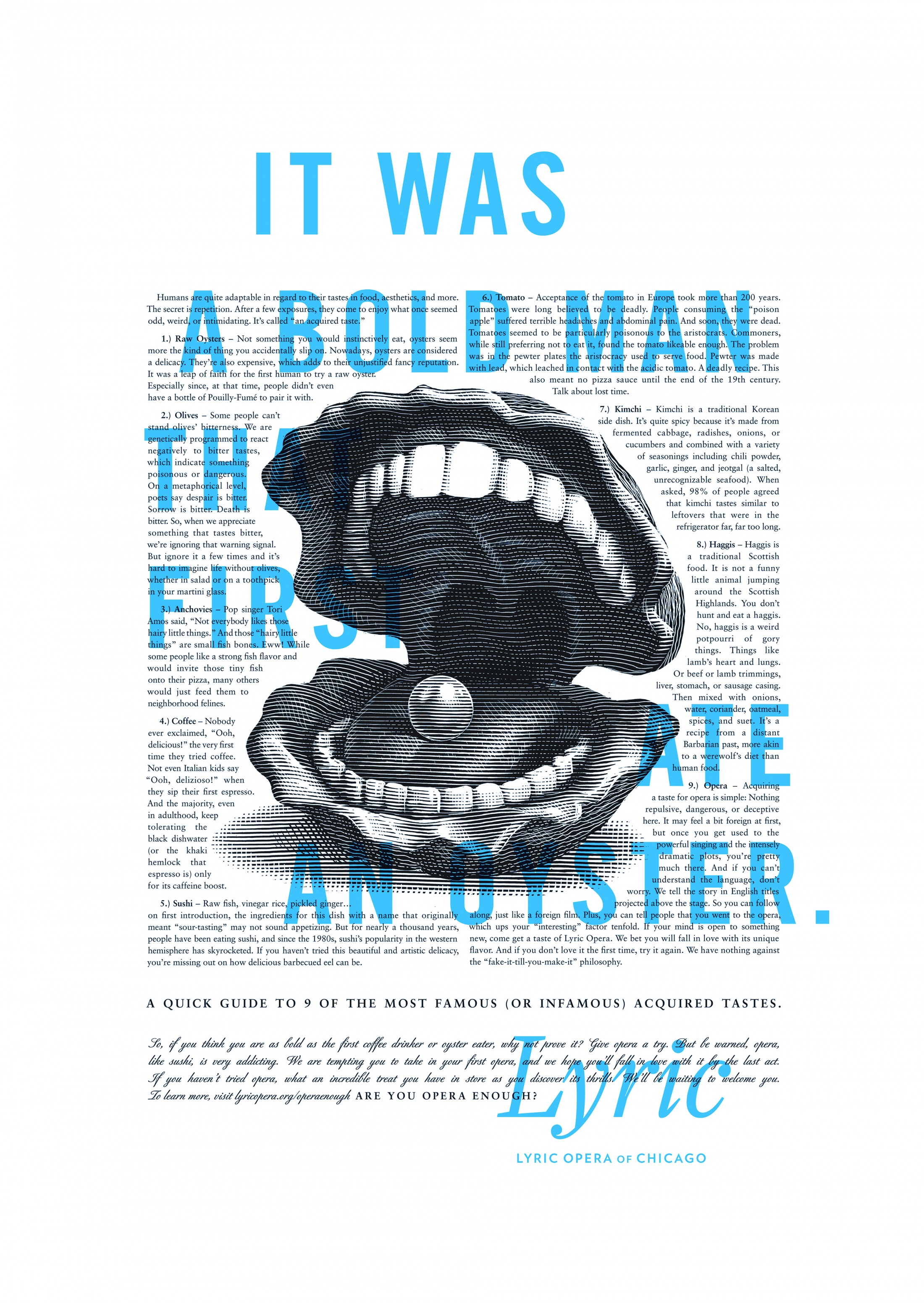Thumbnail for Lyric Opera Print Campaign: Bold Man