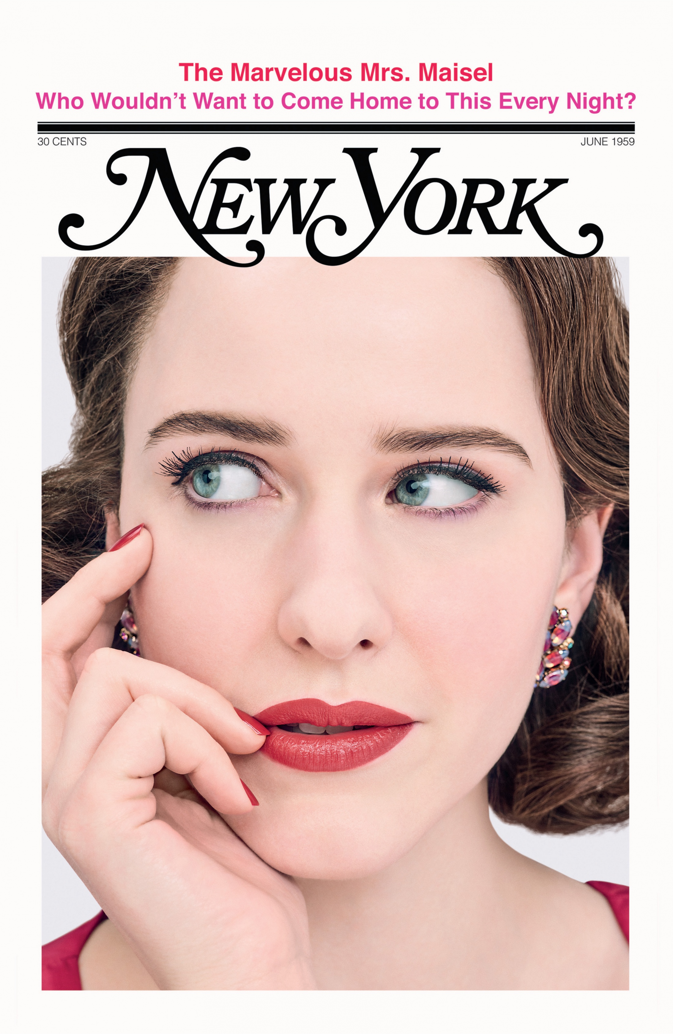 Thumbnail for The Marvelous Mrs. Maisel Magazine Cover Takeover (New York Magazine)