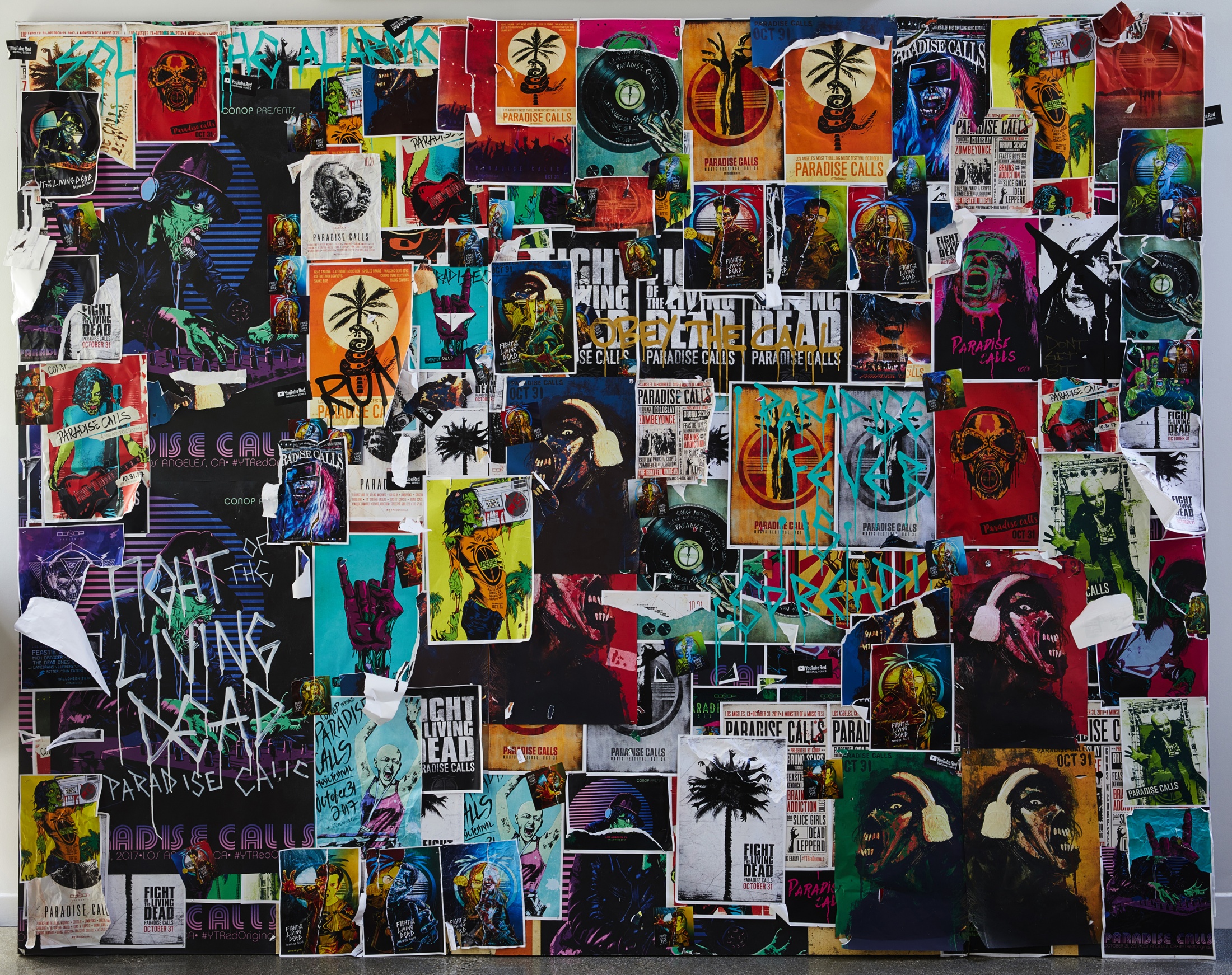 Thumbnail for Fight of the Living Dead: Paradise Calls - Graffiti Wall