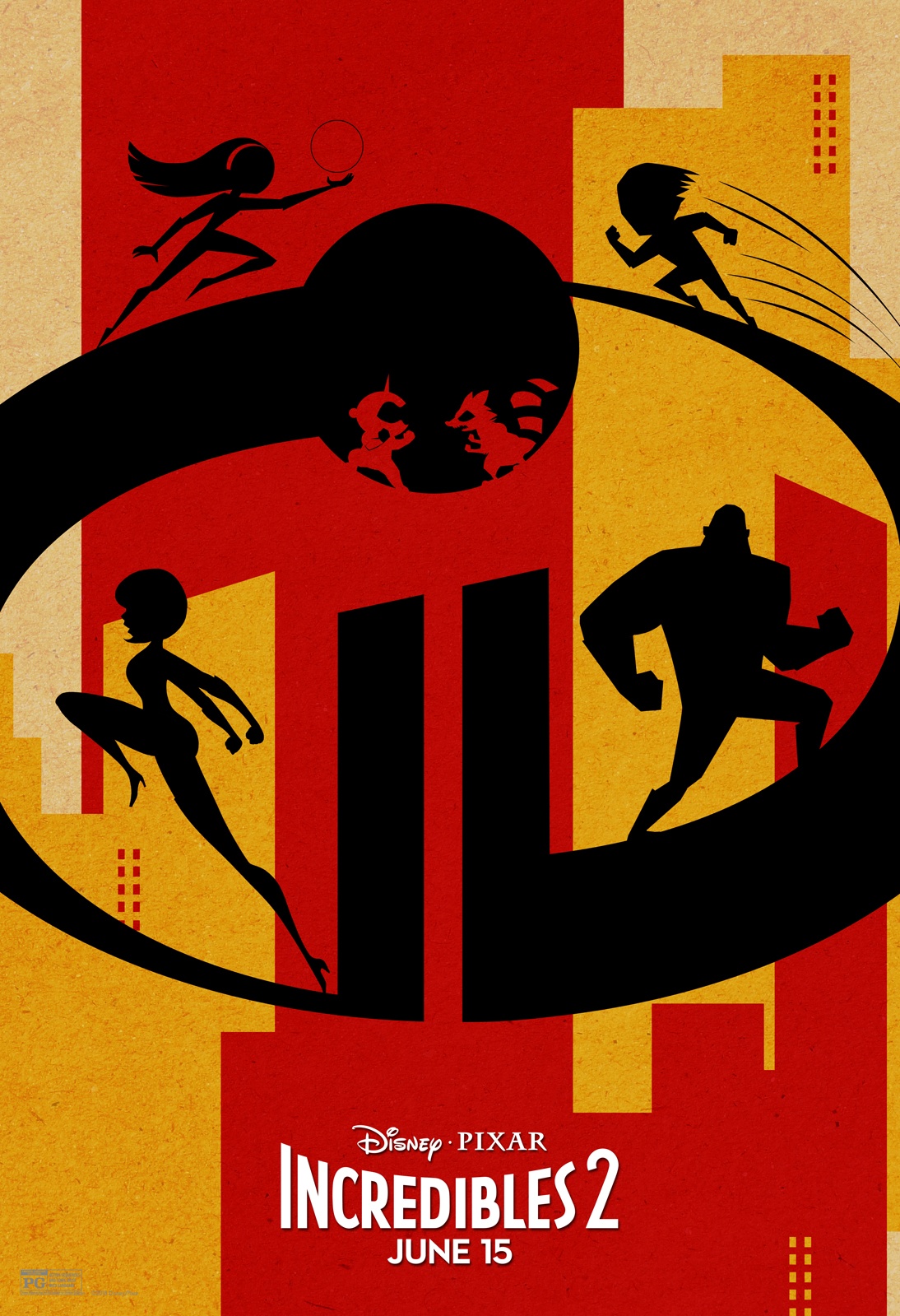 Thumbnail for Incredibles 2 Exclusive Graphic Poster Series Campaign