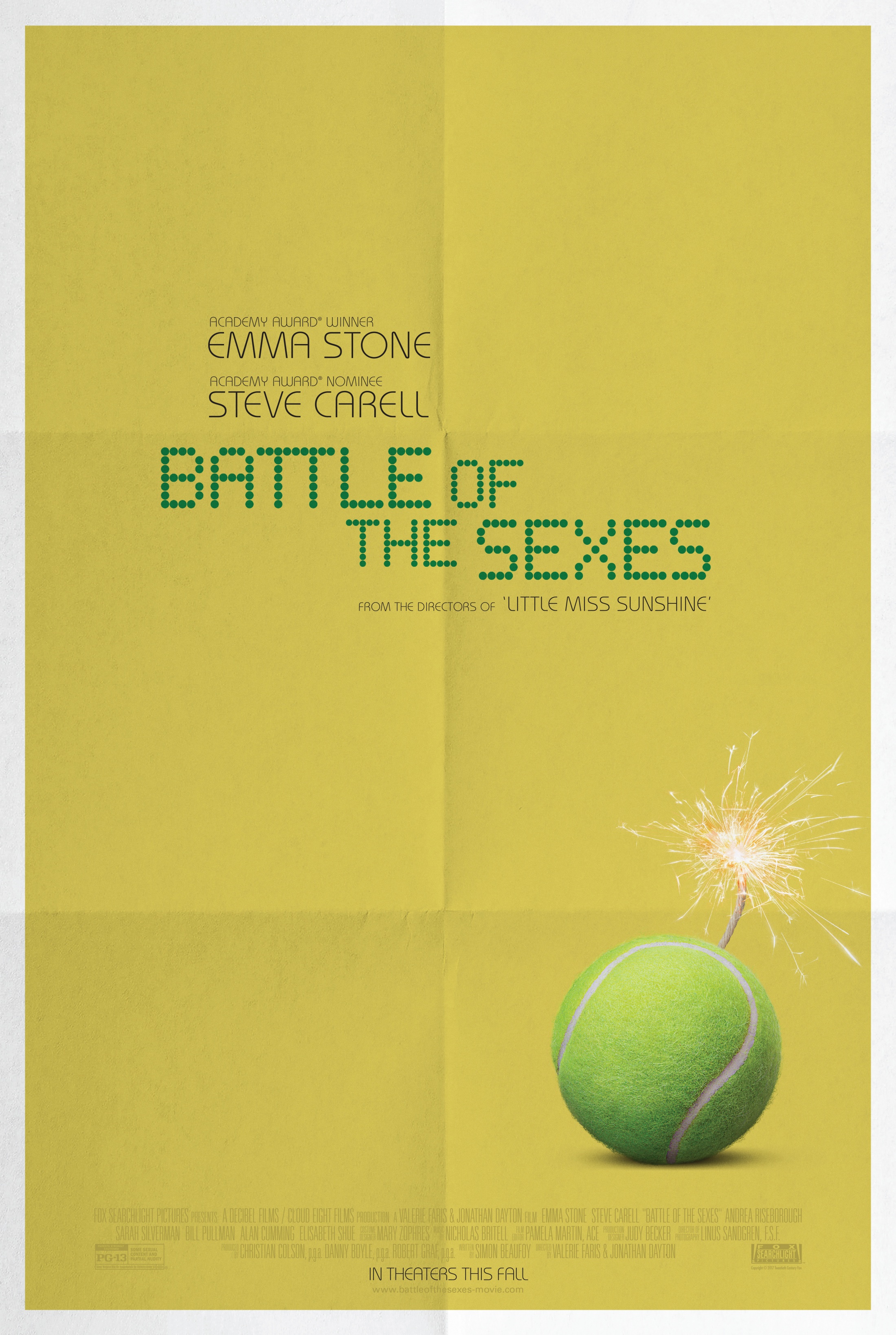 Thumbnail for Battle of the Sexes: One-sheet Teaser