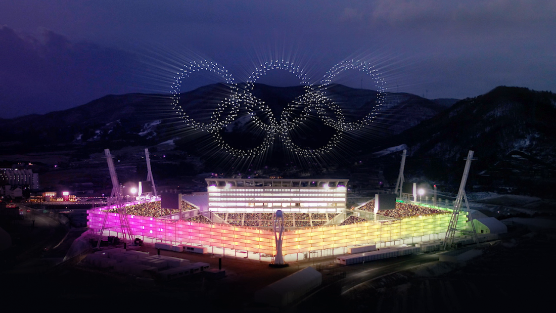 Thumbnail for Intel Drone Light Show at The Olympics