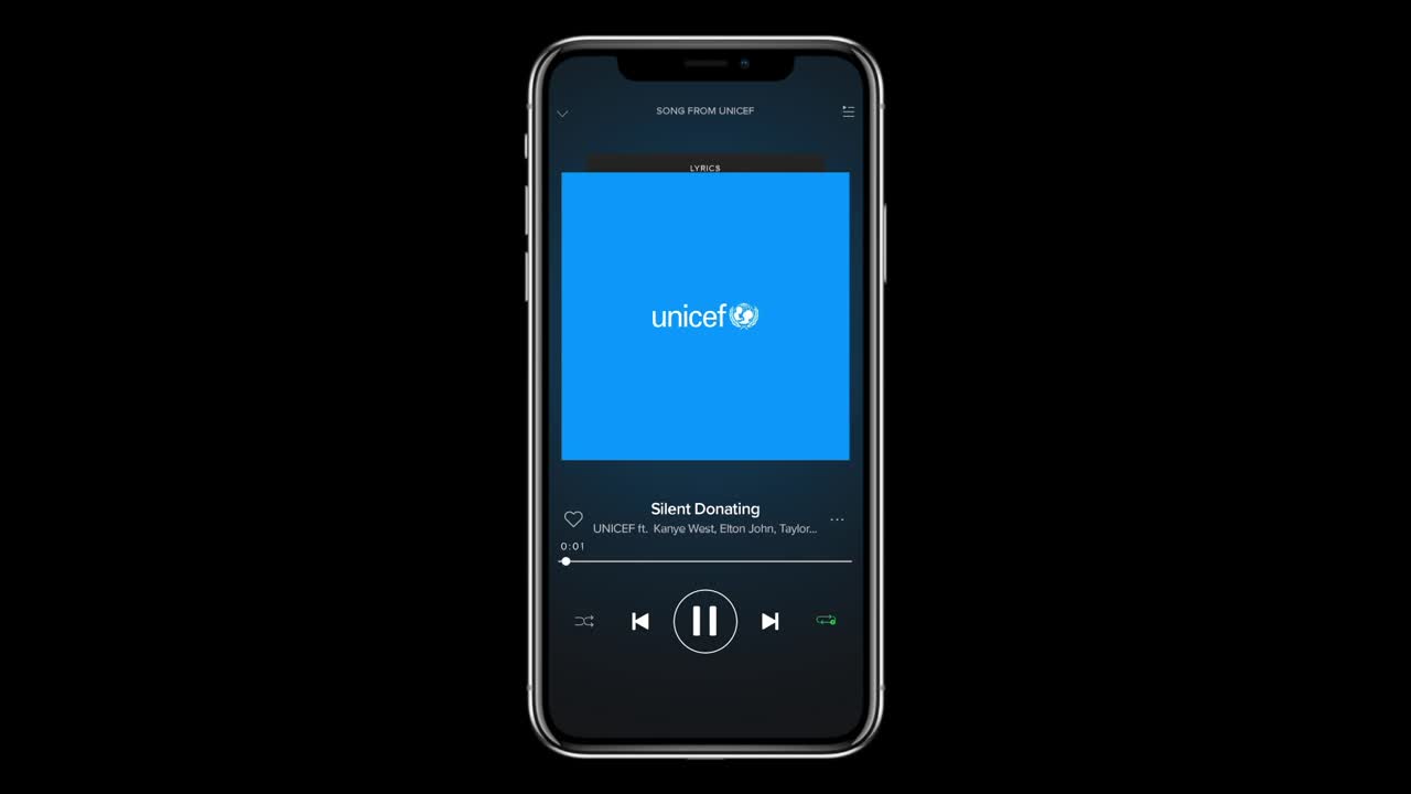 Thumbnail for Unicef - Silent Donating