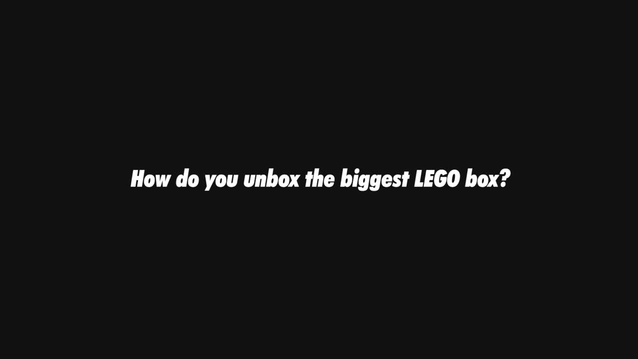 Thumbnail for Lego Ultimate Unboxing