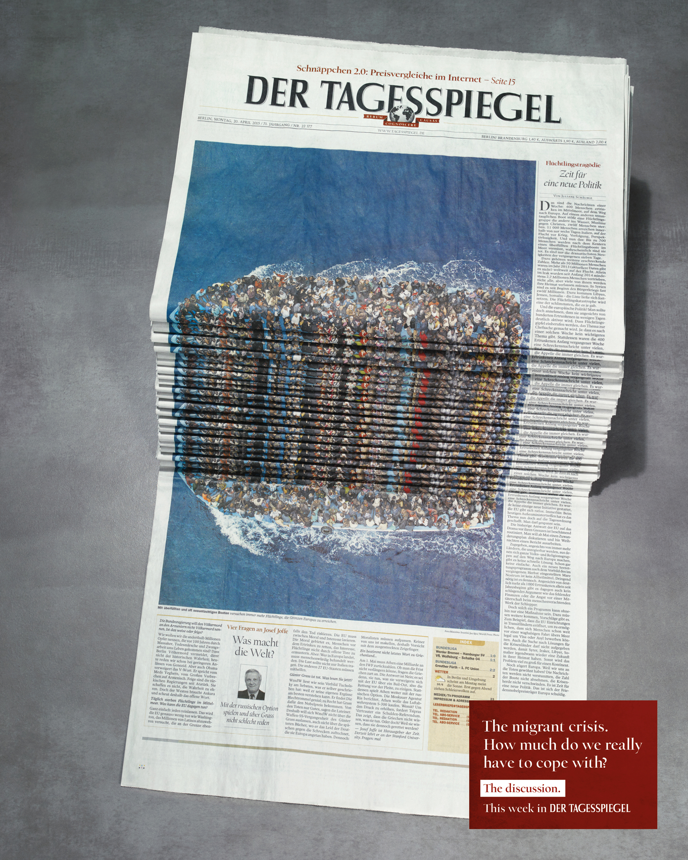 Thumbnail for Newspaper Stack - Refugees