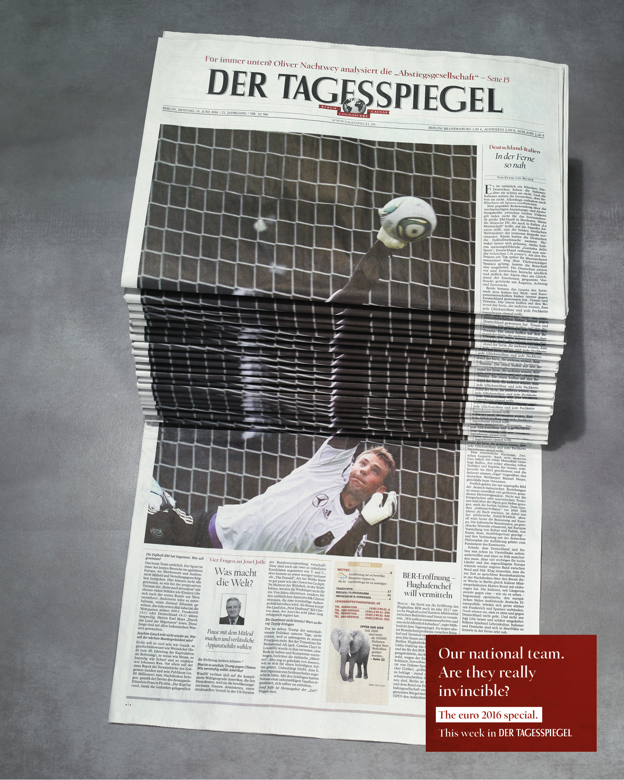 Thumbnail for Newspaper Stack - Soccer