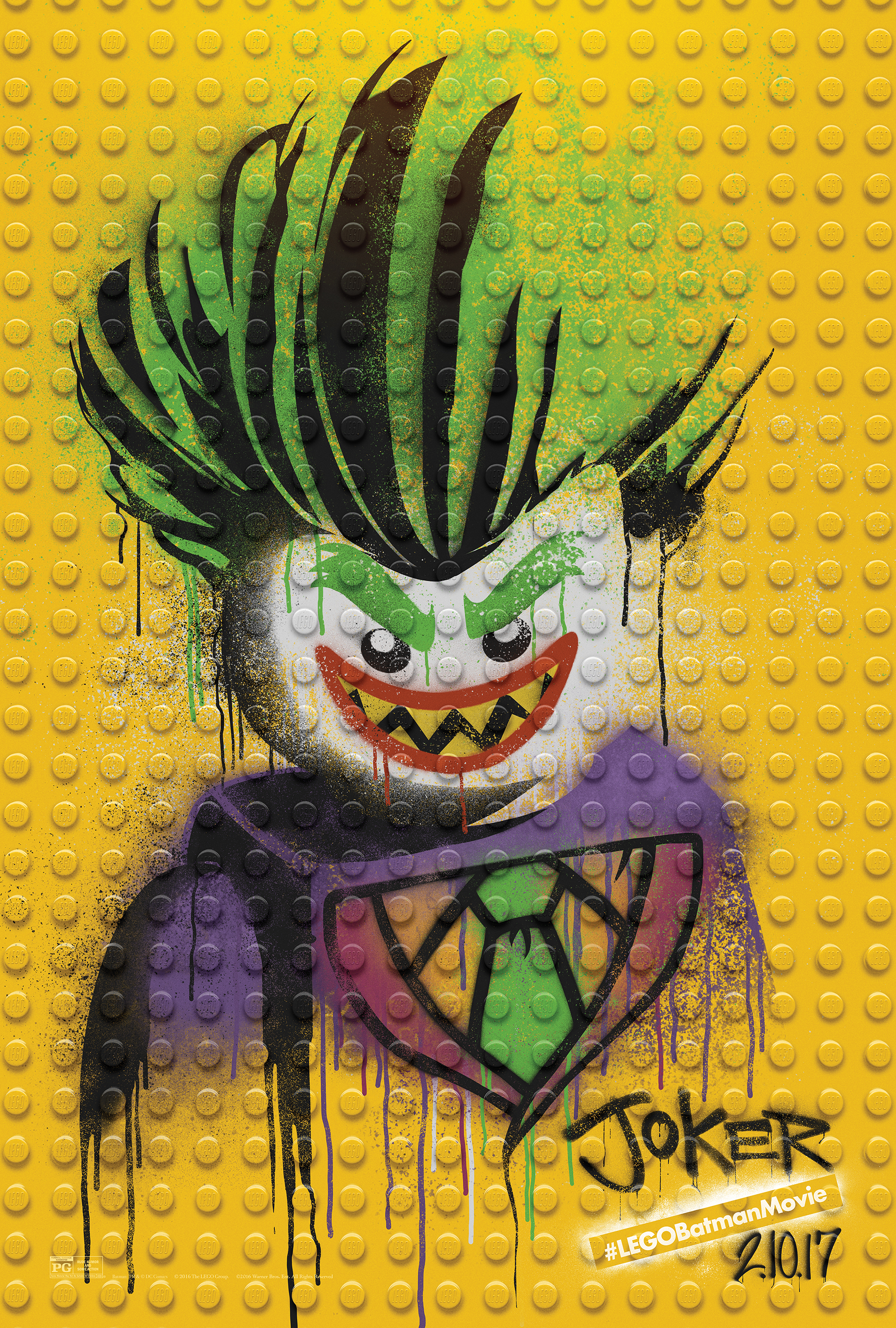 Thumbnail for The LEGO Batman Movie - Graffiti Wild Postings | The Joker