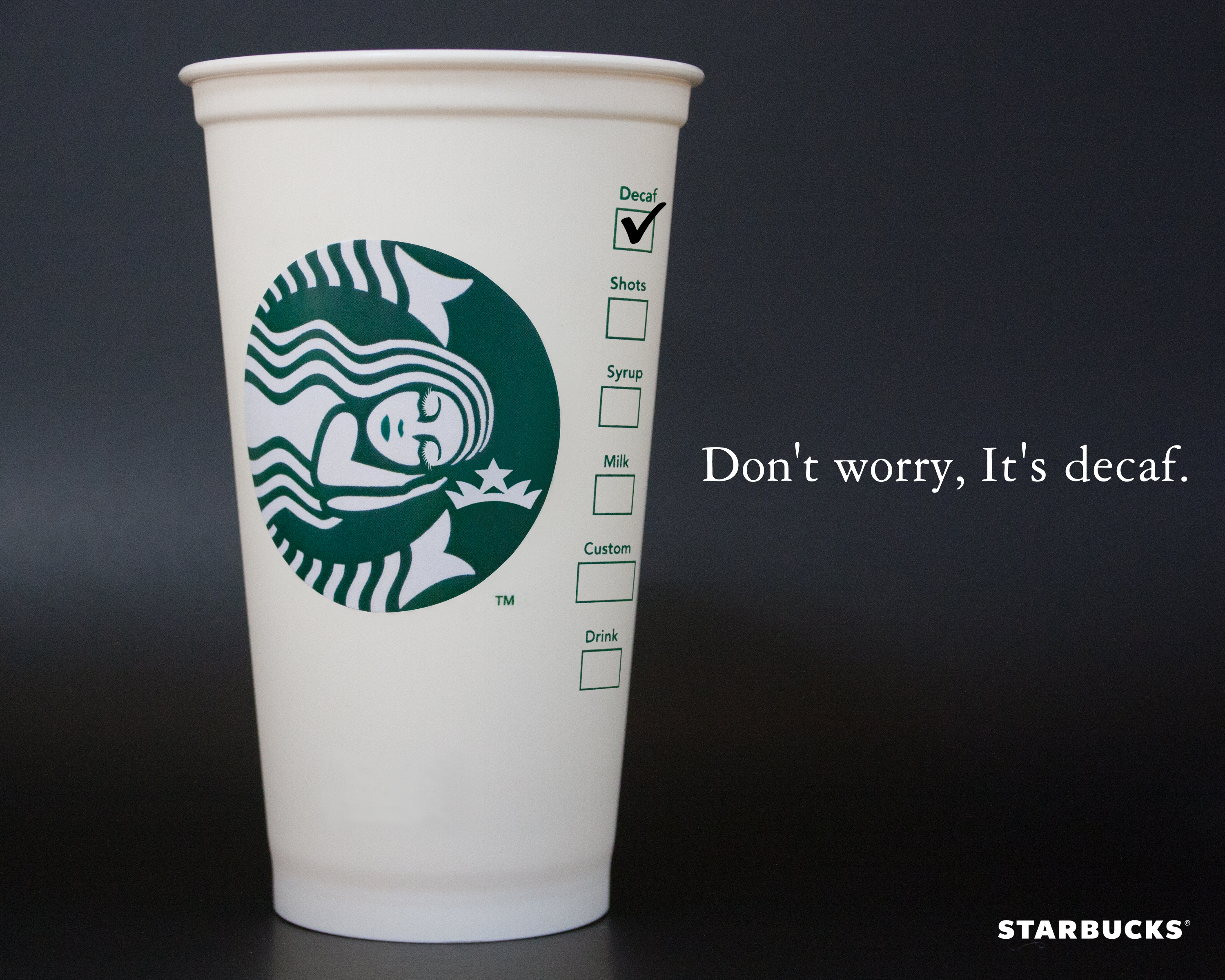 Thumbnail for Don't worry, it's decaf.