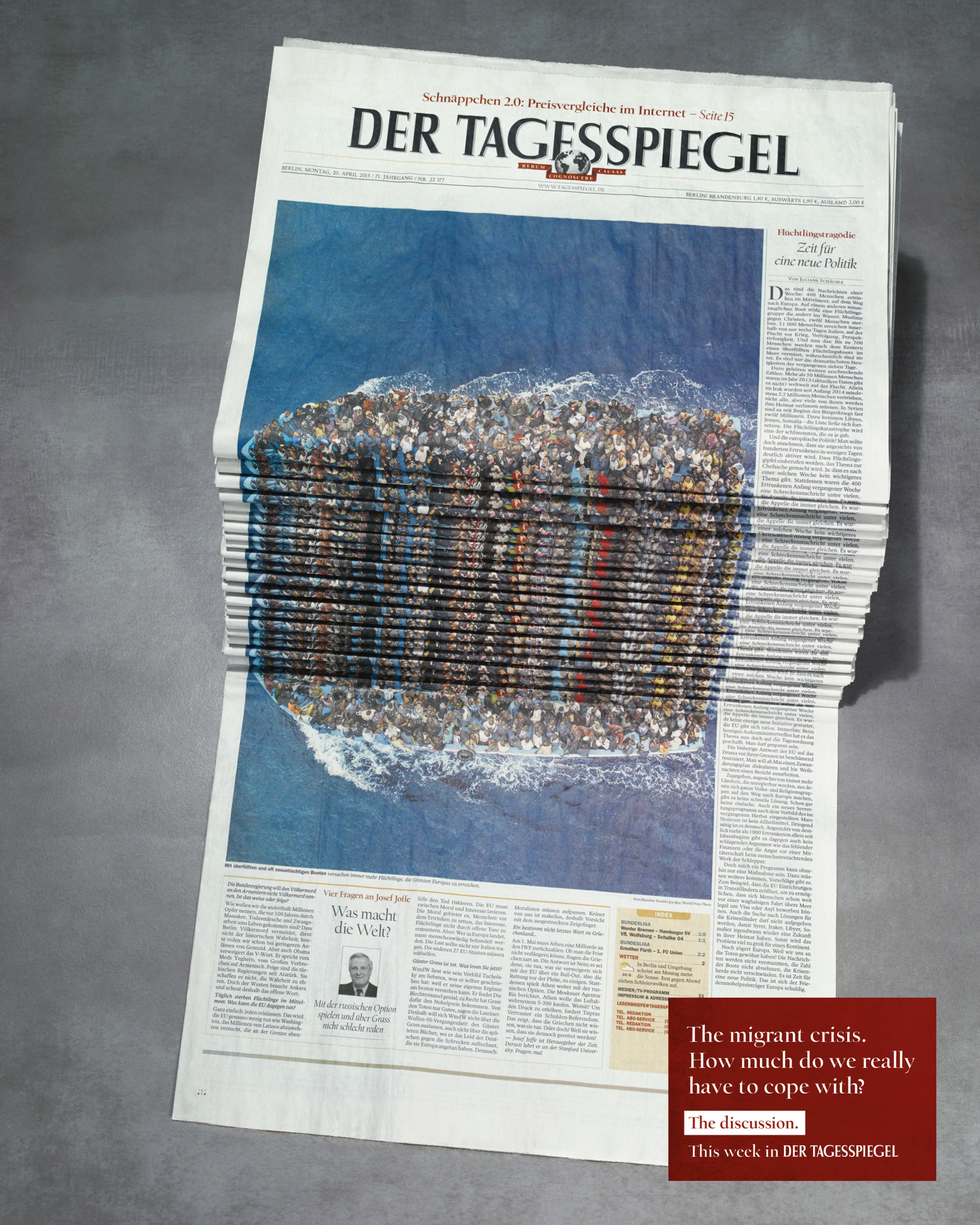 Thumbnail for Newspaper Stack - Refugees