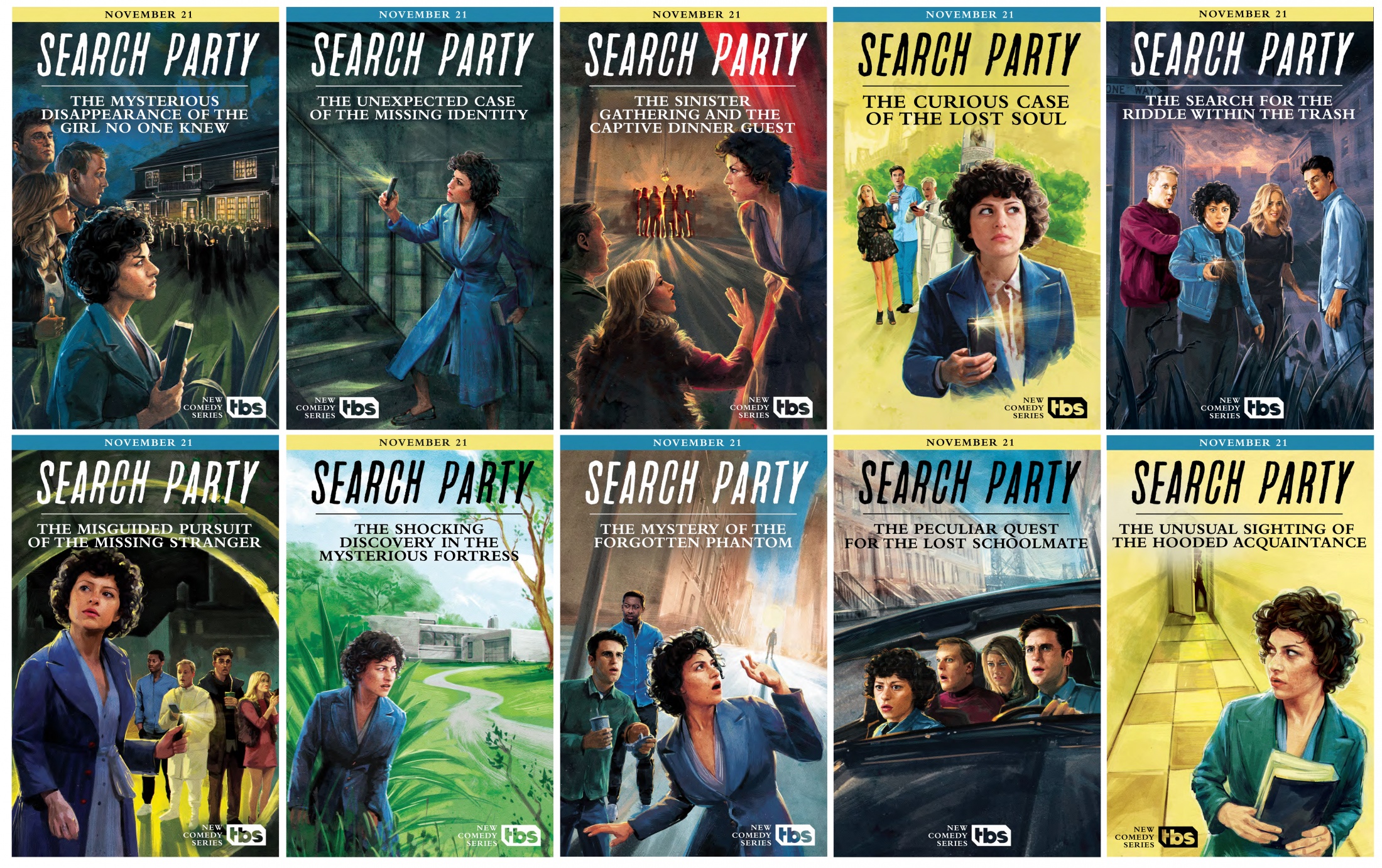 Thumbnail for Search Party: S1 Posters