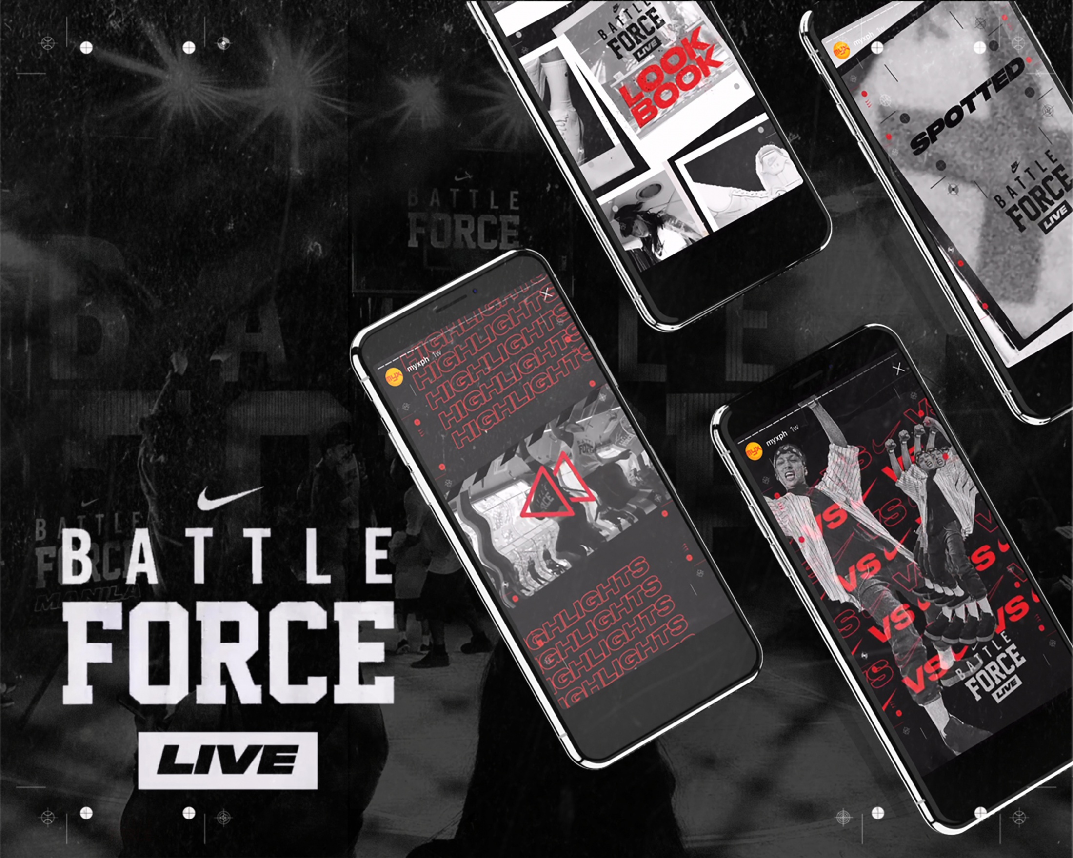 Wallpaper Nike Nike Battle Force Live Clios For iPhone