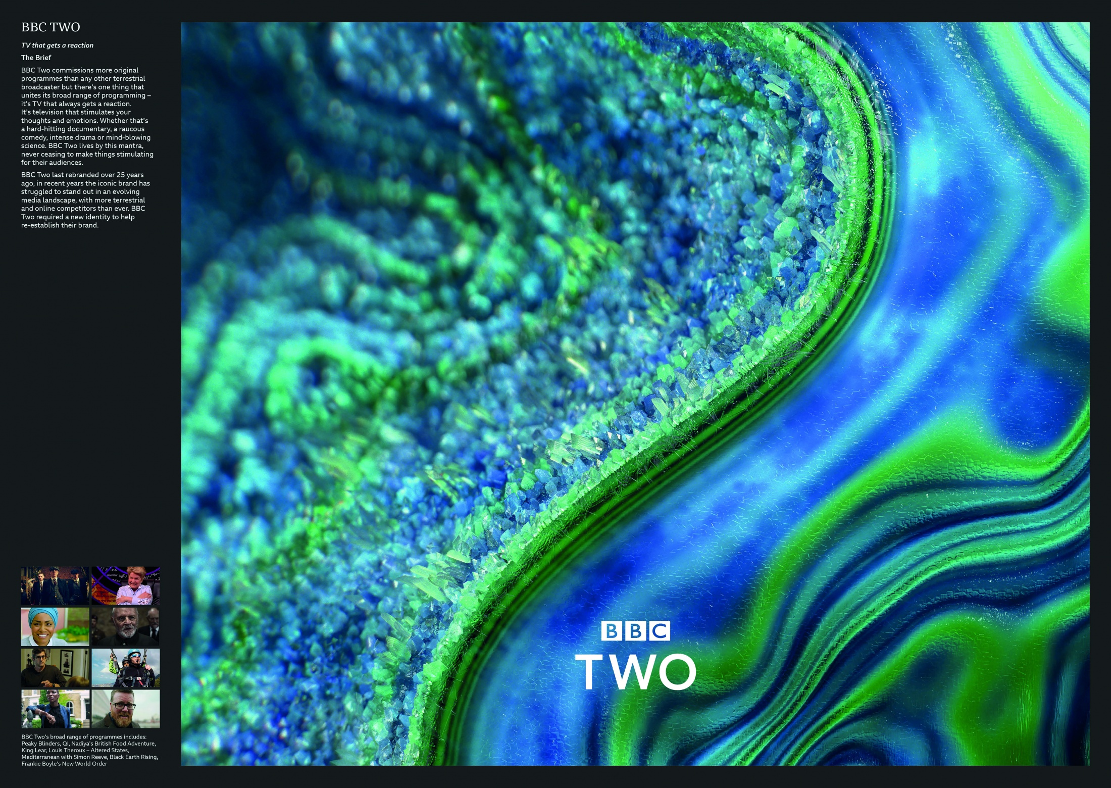 Bbc Two Bbc Two Rebrand Clios