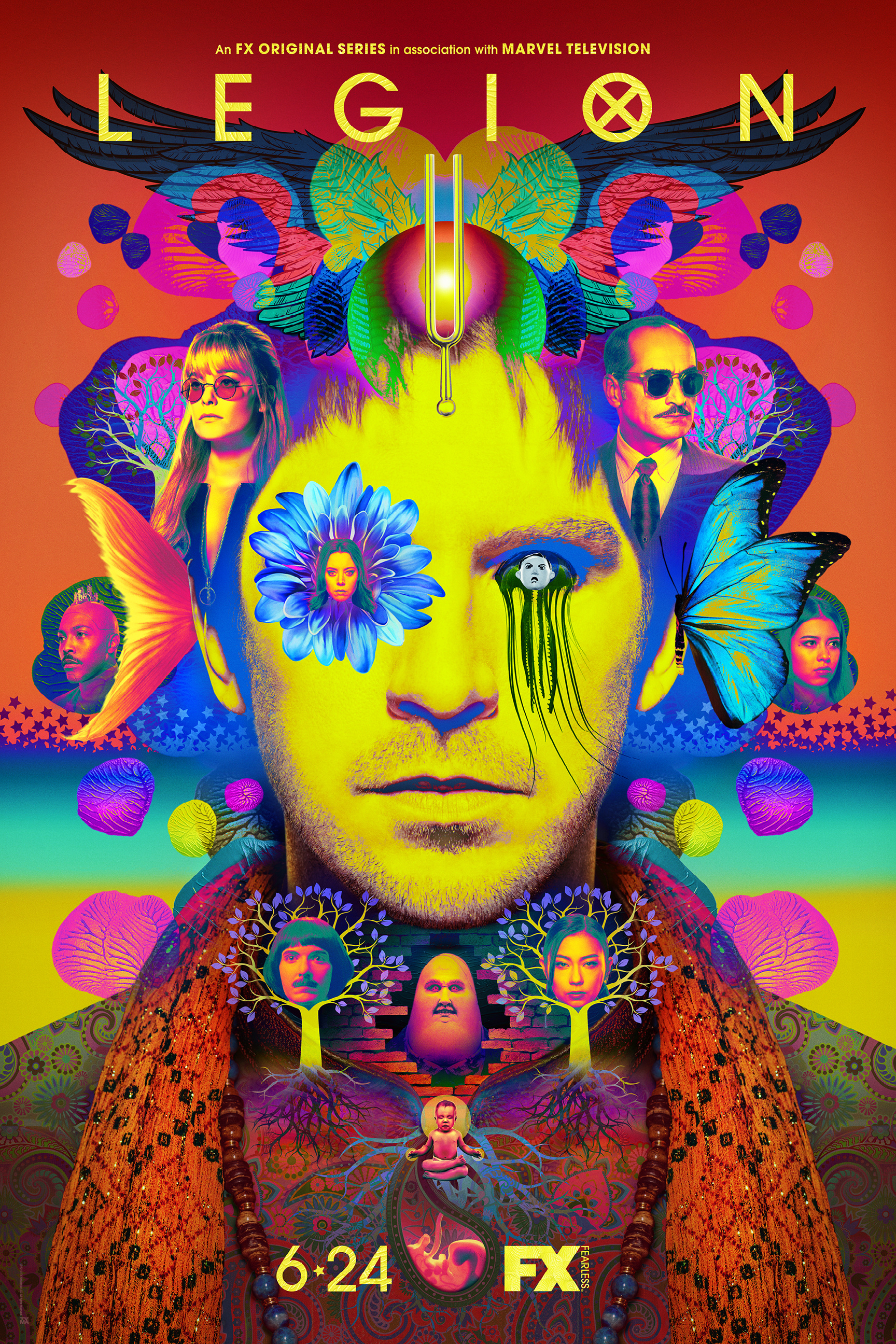 Thumbnail for LEGION S3 - Print Yellow Art