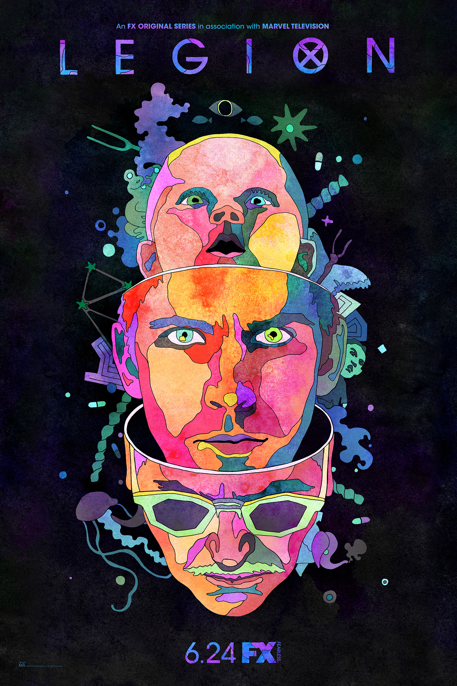 Thumbnail for LEGION S3 - Head Art