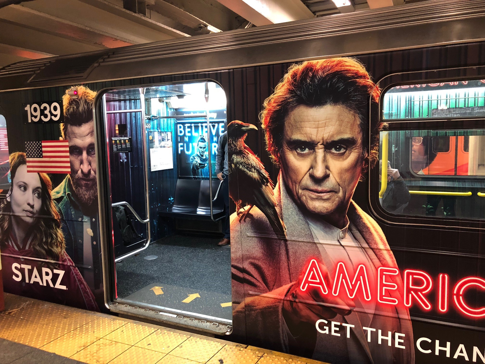 Thumbnail for American Gods S2 OOH (Subway Wrap)