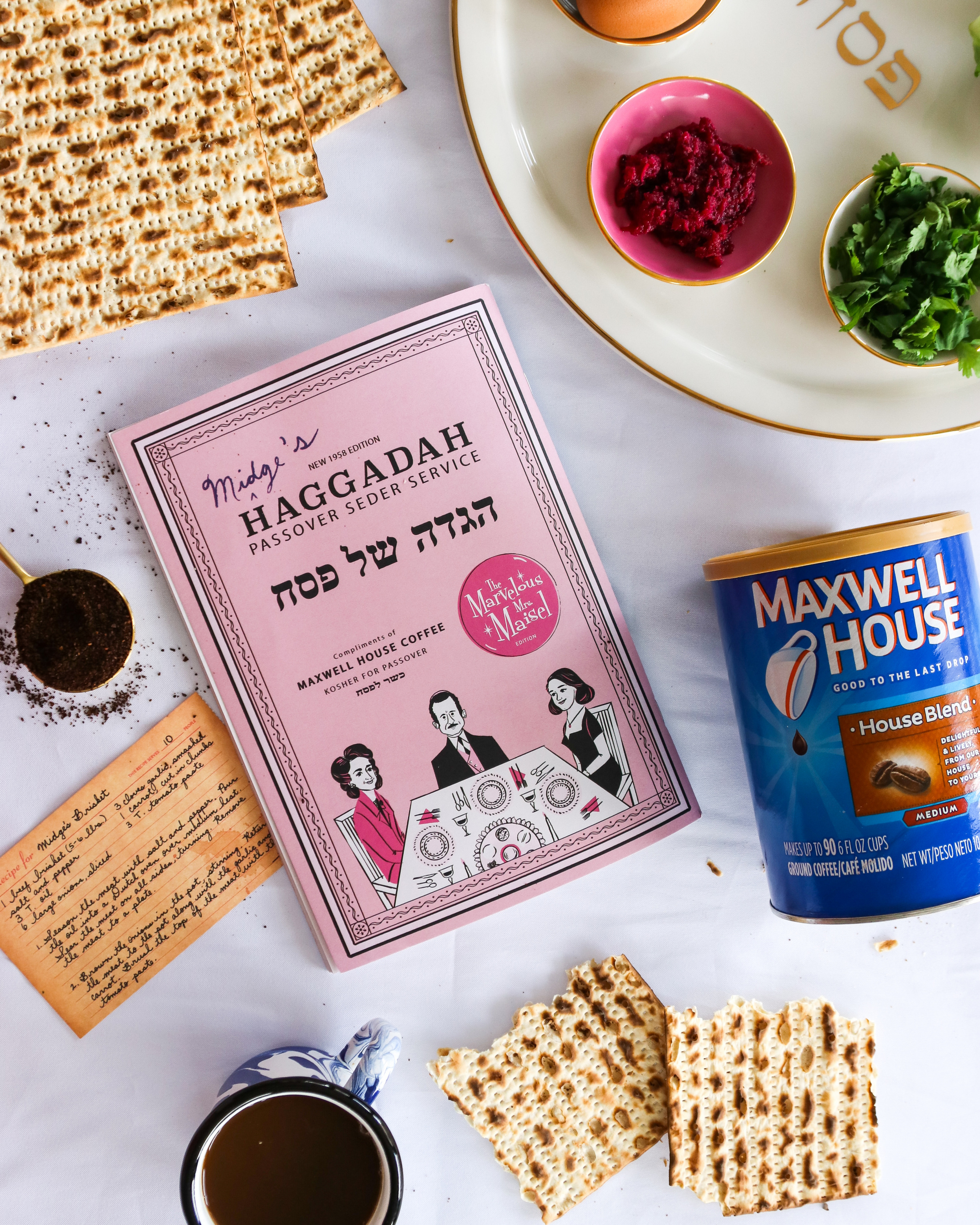 Thumbnail for Maxwell House Haggadah: The Marvelous Mrs. Maisel Edition