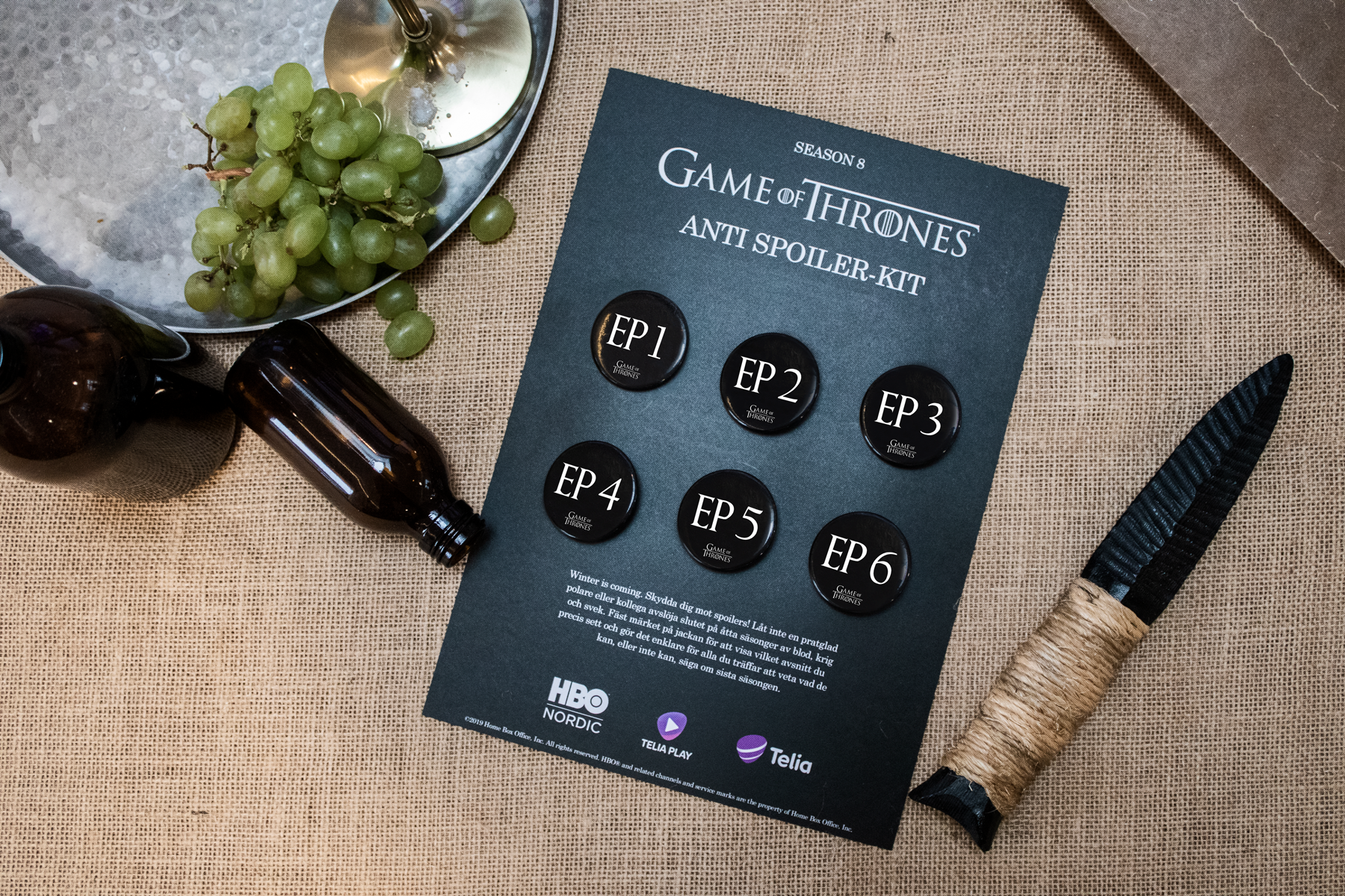 Thumbnail for Game of Thrones Anti spoiler-kit