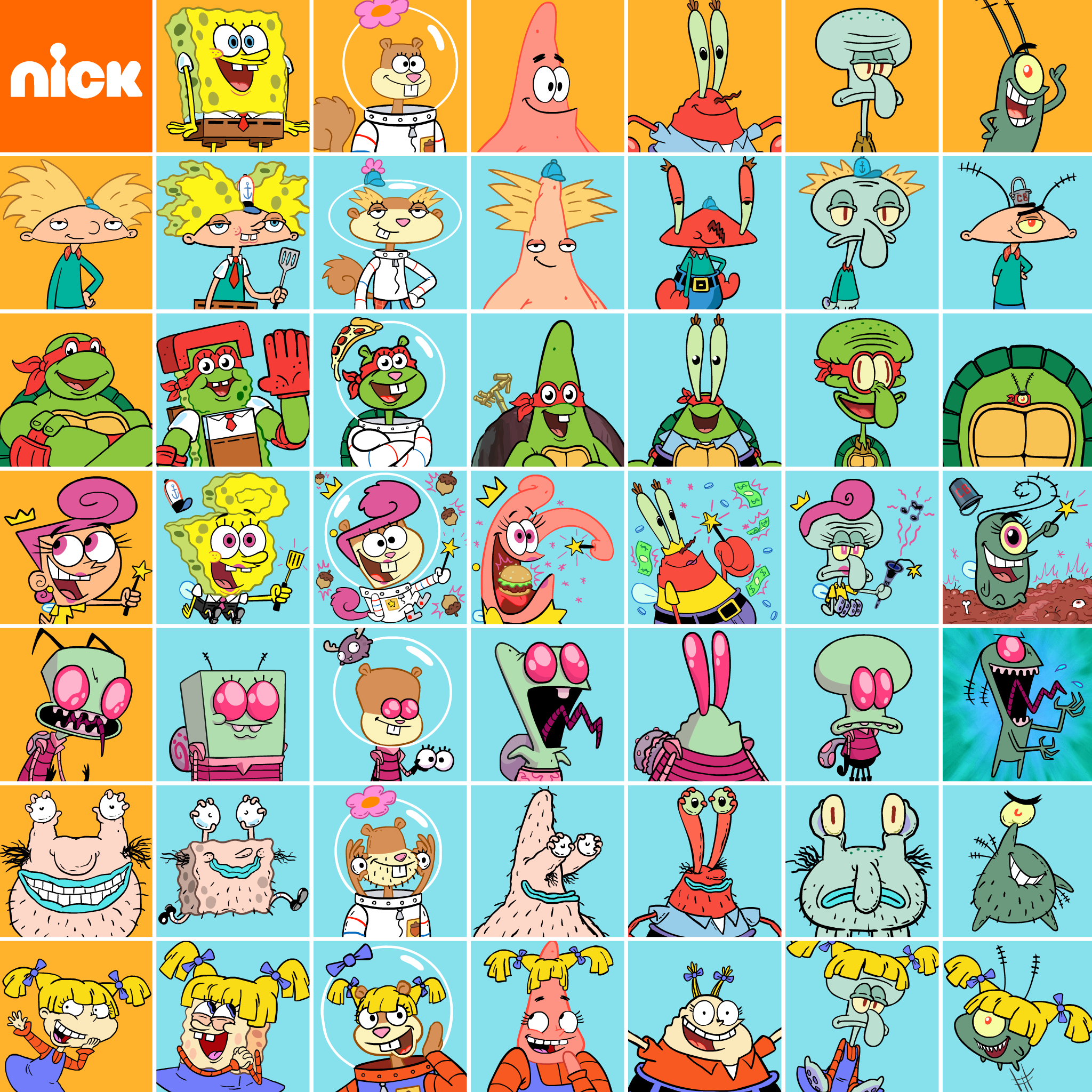 Thumbnail for SpongeBob x Nickelodeon Mashup Matrix