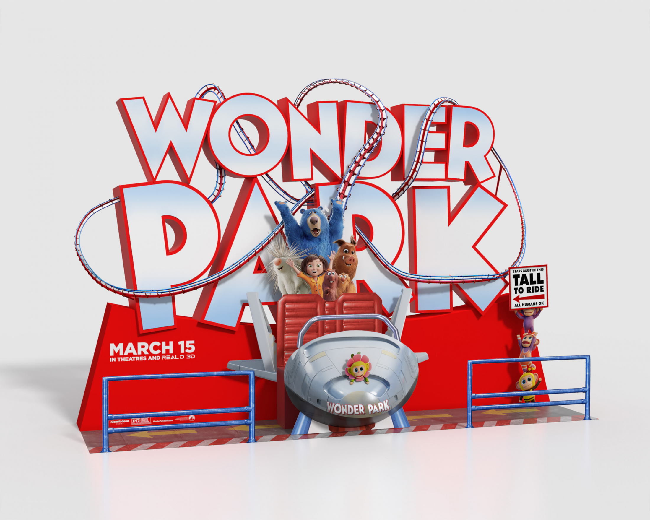 Thumbnail for Wonder Park In-Theatre Standee