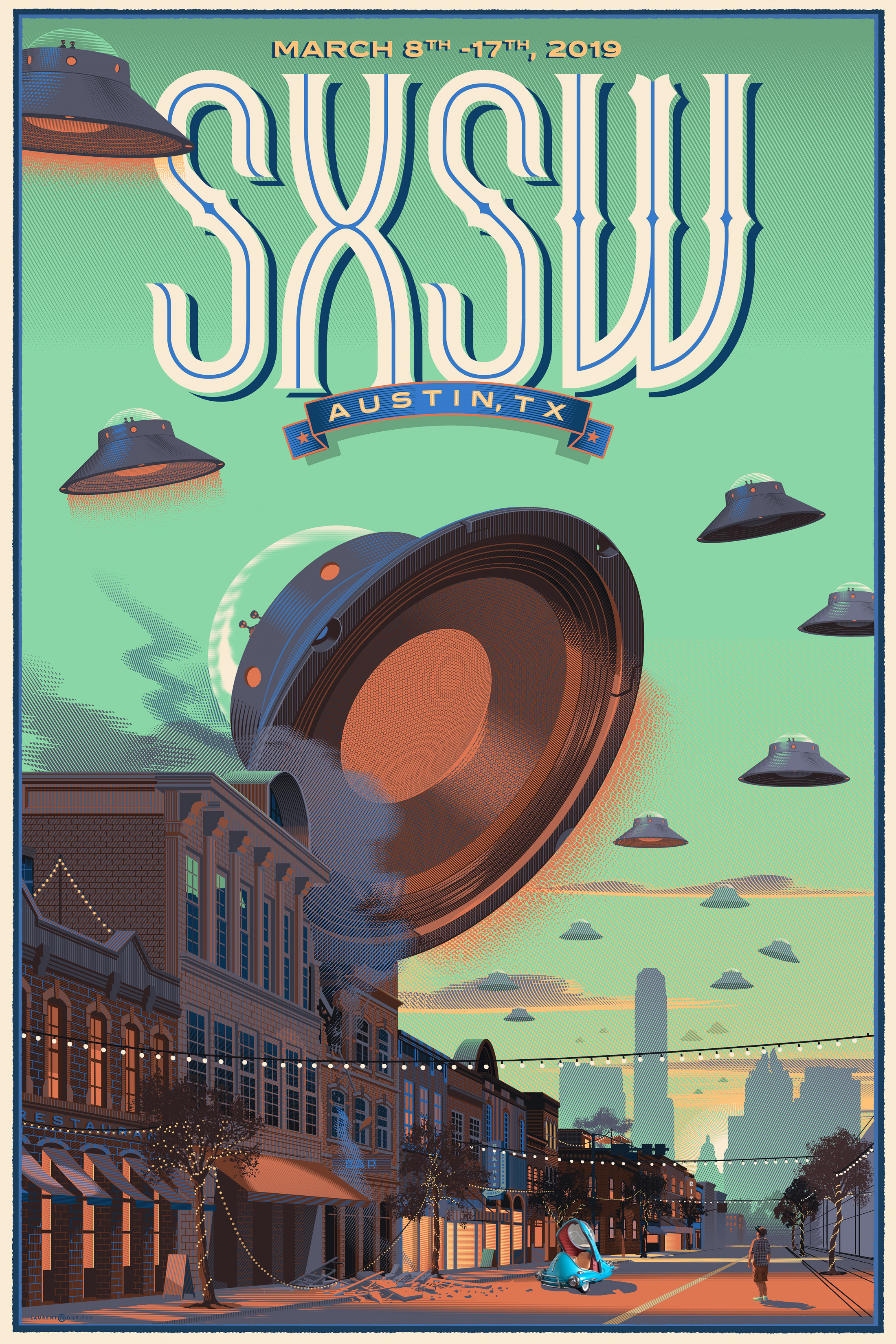 Thumbnail for 2019 SOUTH BY SOUTHWEST OFFICIAL POSTER