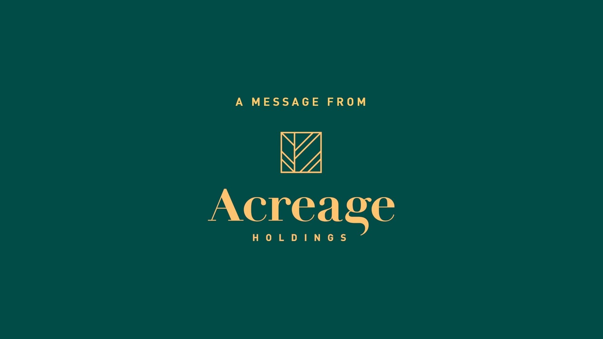 Acreage Holdings “The Time Is Now” Super Bowl PSA • Clio Cannabis