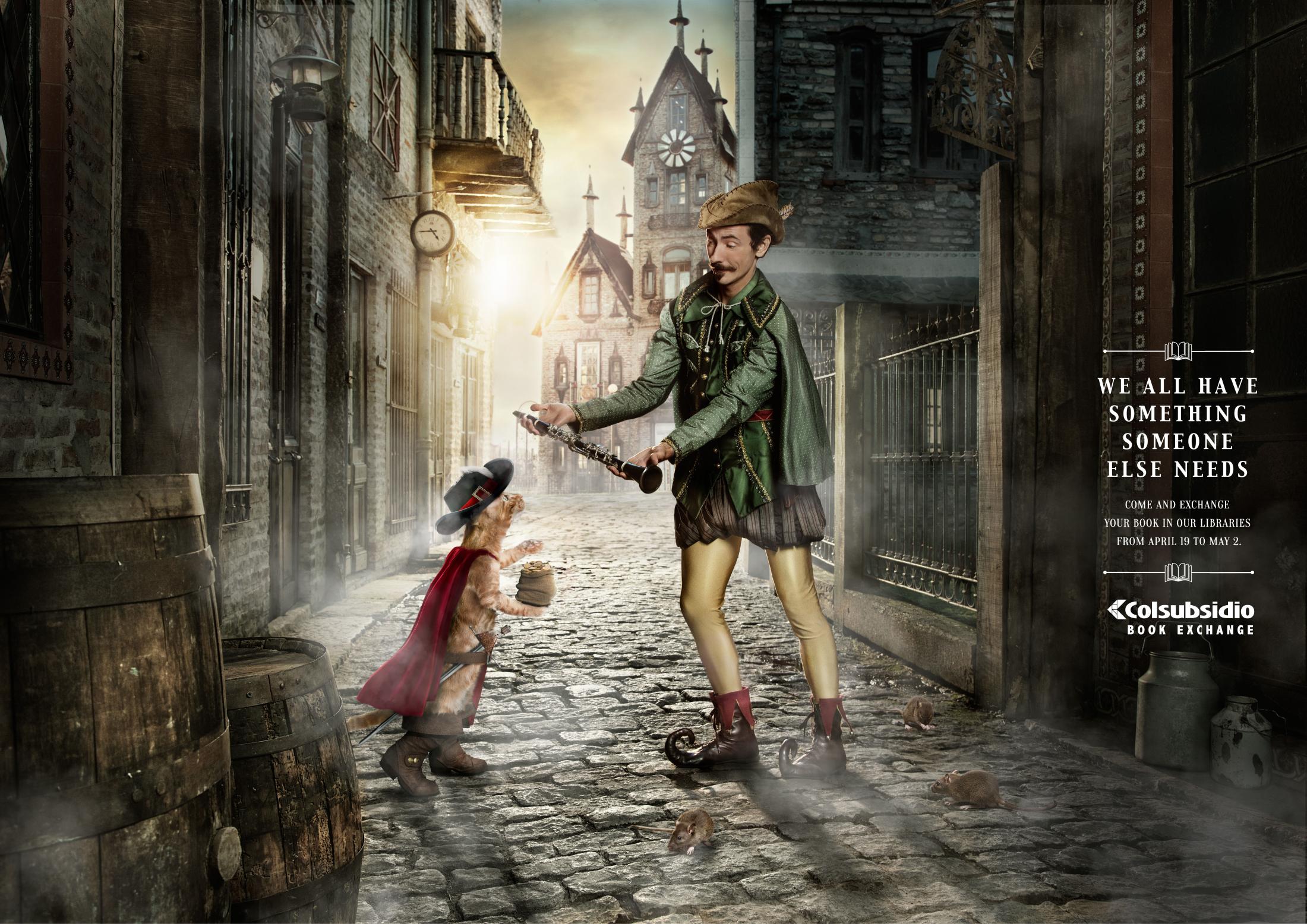Thumbnail for Exchanges - Puss in Boots/The Pied Piper of Hamelin