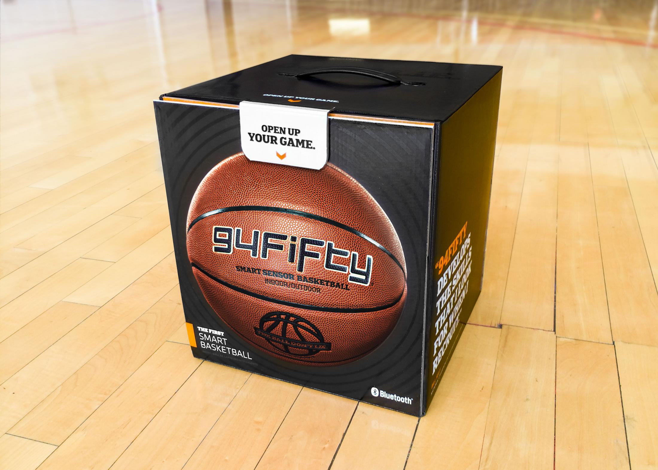  94Fifty Smart Sensor Basketball Packaging Experience Clios