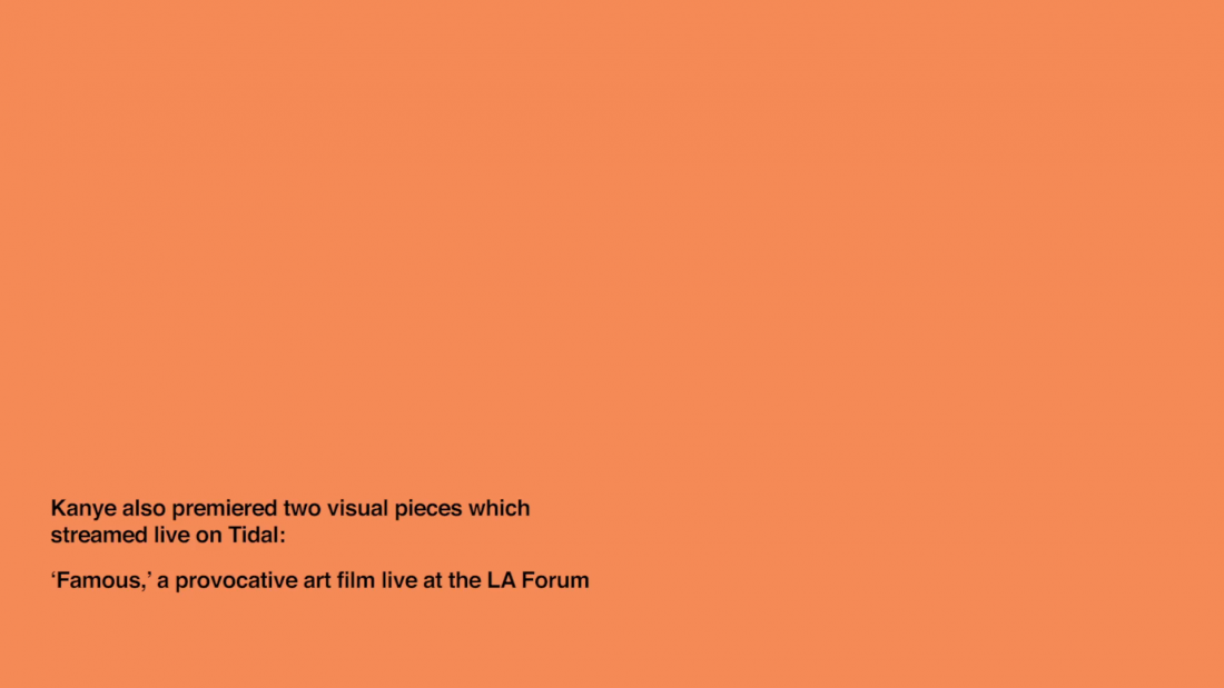 Thumbnail for Kanye West - The Life Of Pablo Album Experience