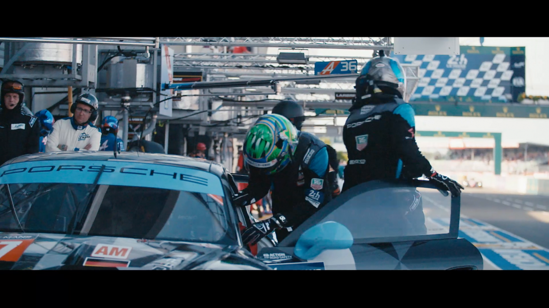 Thumbnail for Patrick Dempsey's way of arriving at a hotel driveway