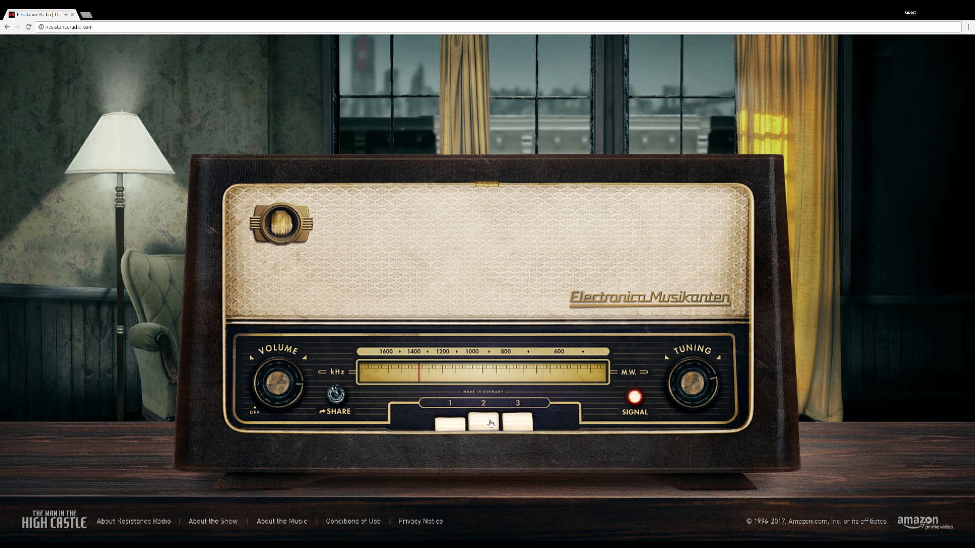 Thumbnail for The Man in the High Castle: Resistance Radio & 30th Century Records