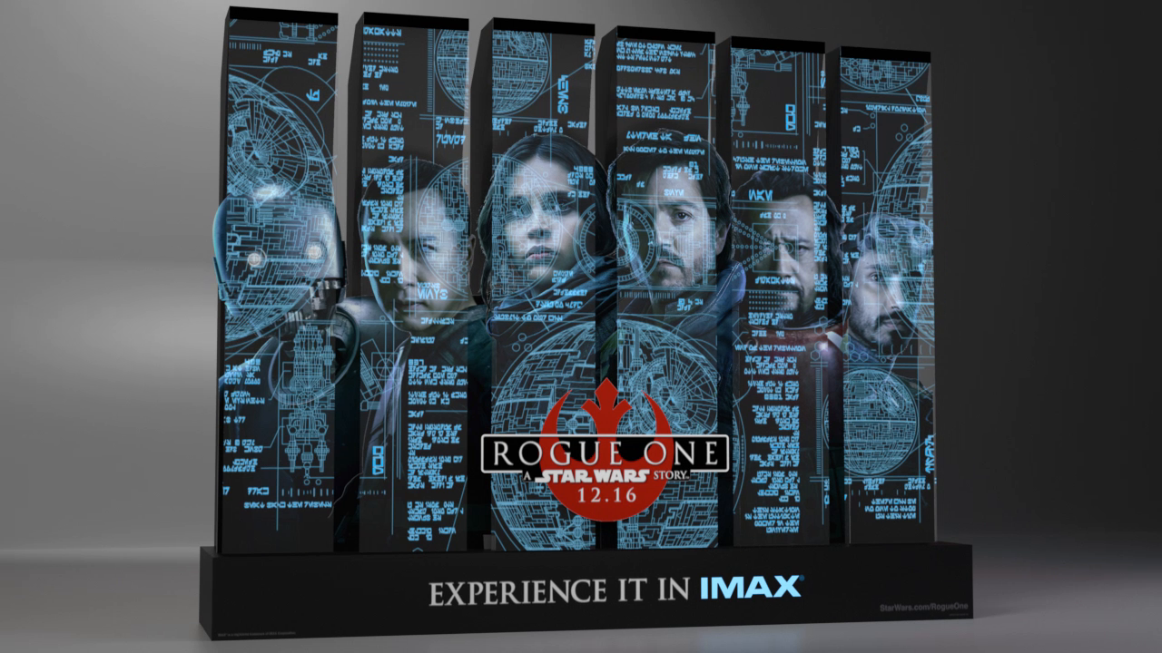Thumbnail for Rogue One: A Star Wars Story Acrylic Theatrical Display