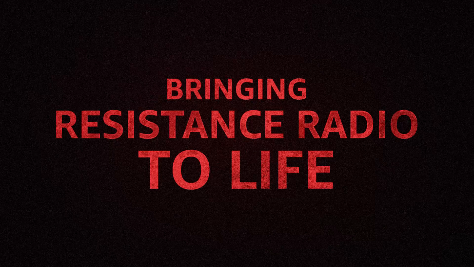 Thumbnail for The Man in the High Castle: Resistance Radio