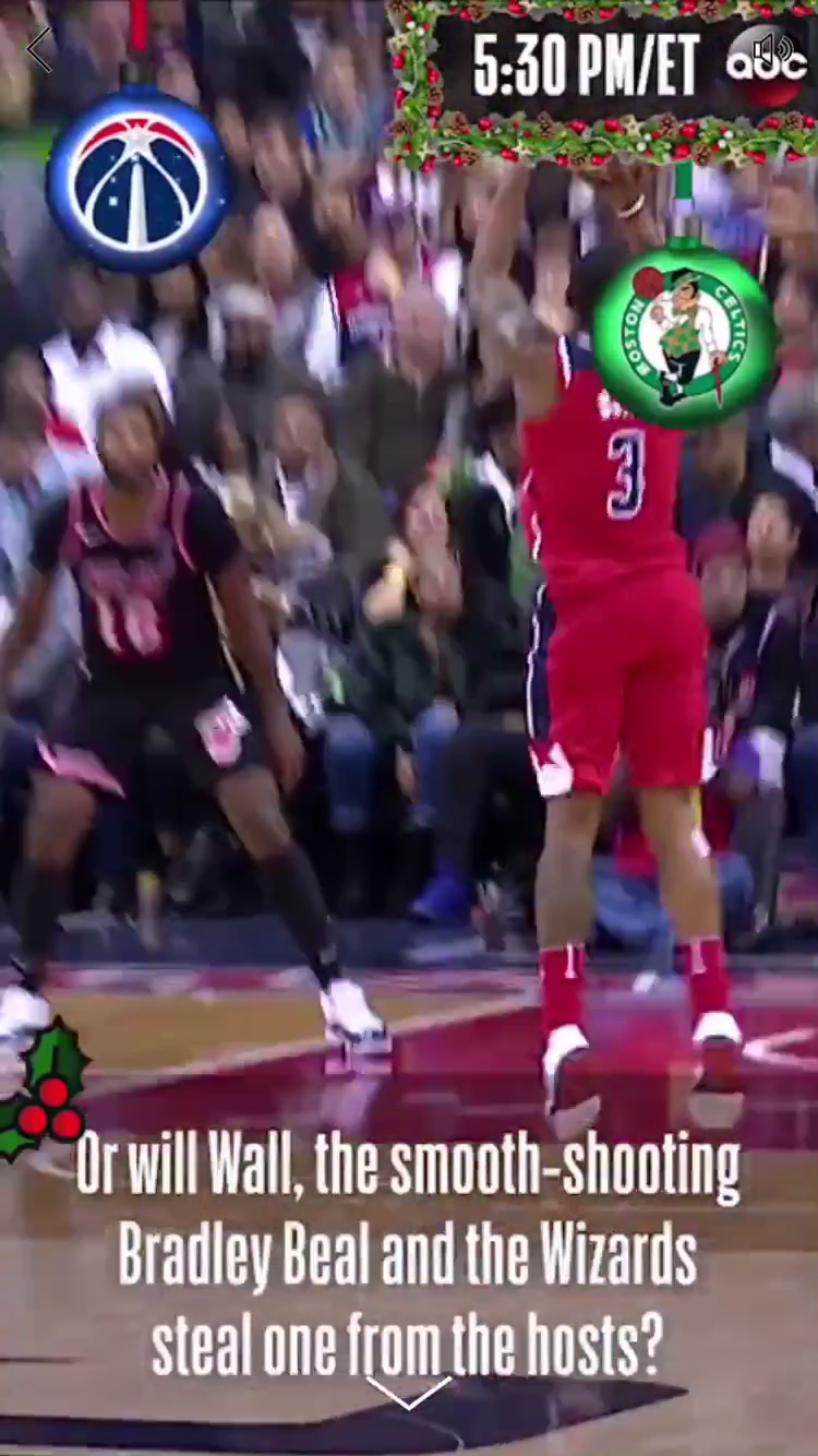 Thumbnail for NBA This Is Why We Play Christmas Canvas Ad - 2017