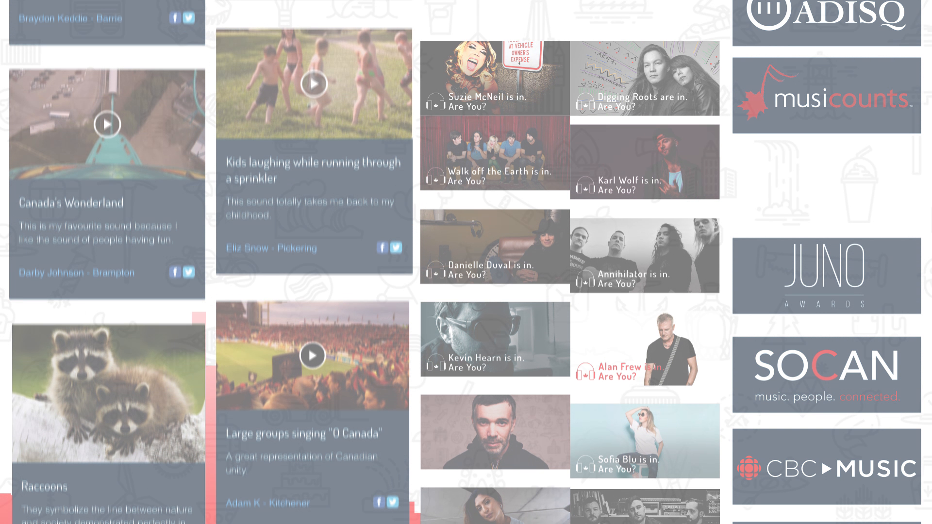 Thumbnail for CanadaSound Project