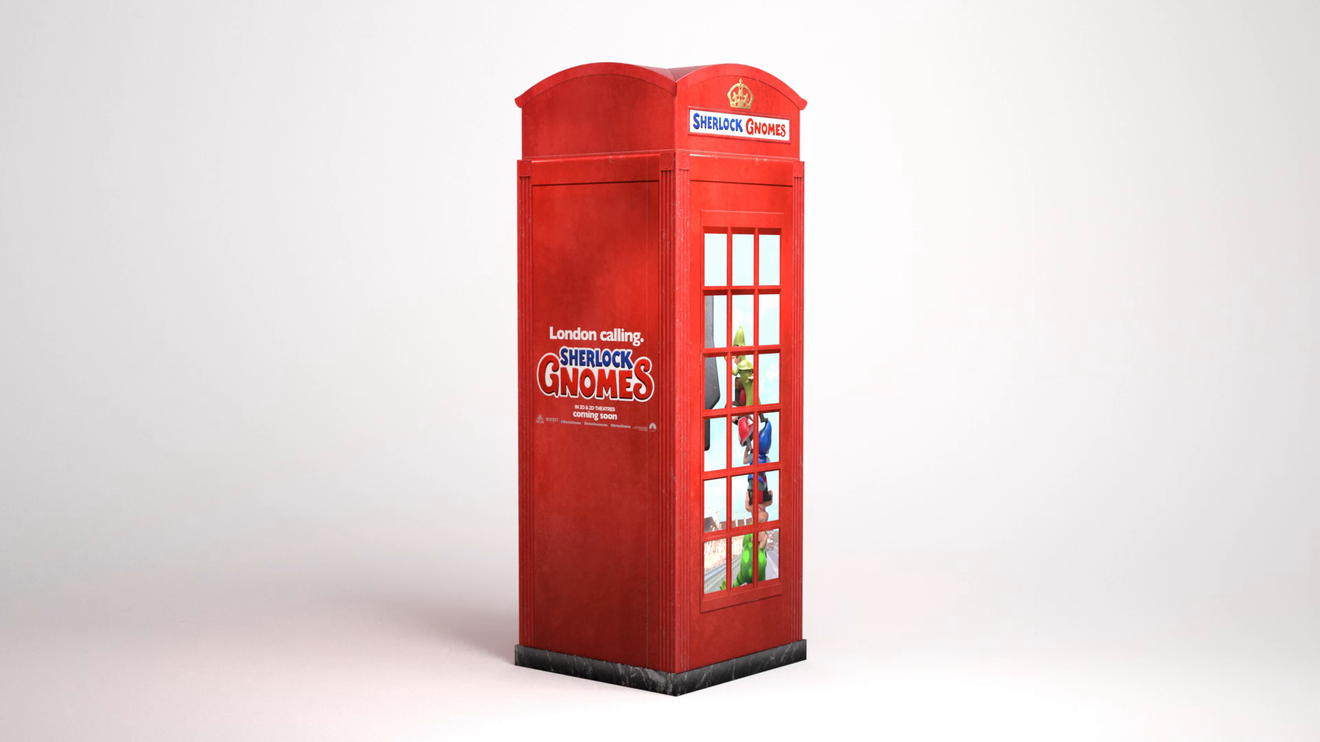 Thumbnail for Sherlock Gnomes International Phone Booth
