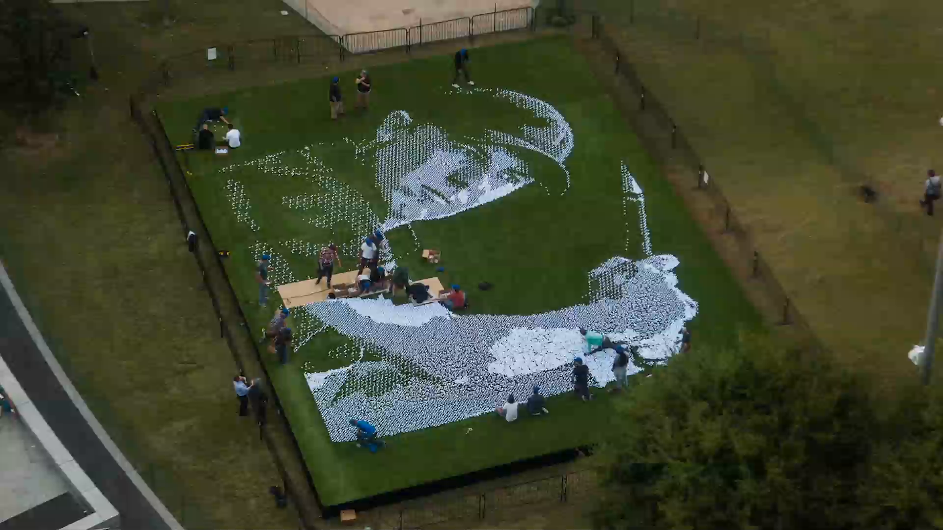 Thumbnail for The 24,152 Golf Ball Mosaic